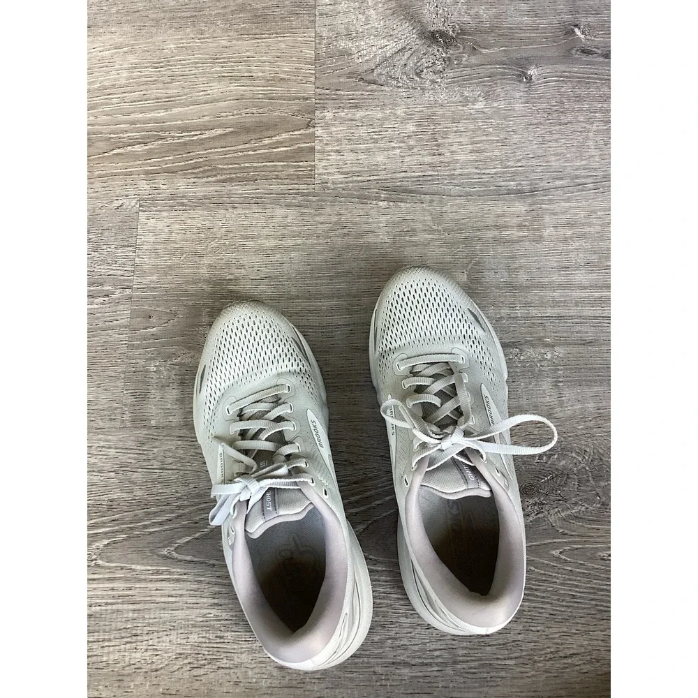Brooks Women Ghost 15 1203801B112 Gray Running Shoes Sneakers Size 9.5 B